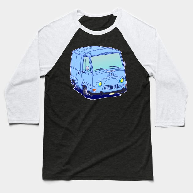 Classic French Renault Estafette van without text Baseball T-Shirt by Andres7B9